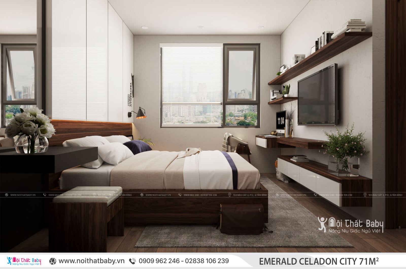 Tổng hợp các mẫu thiết kế nội thất Chung cư Emerald Celadon City